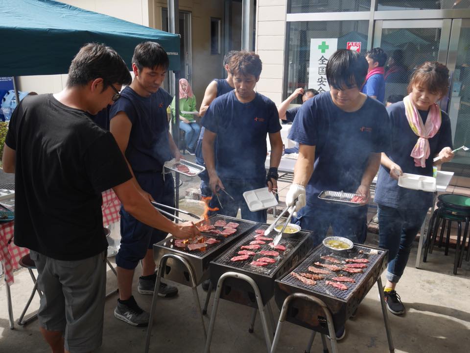 大掃除＆BBQ